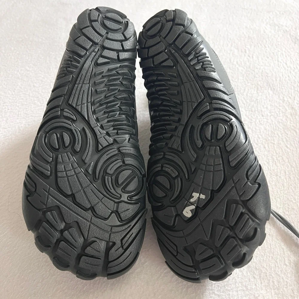 Healthy Freedom Barefoot Winter Boots Womens 36 Gray Faux Fur Lined Minimalist